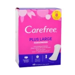 Carefree Plus Large Feminine Pantyliners With Fresh Scent, Large, 48 pcs