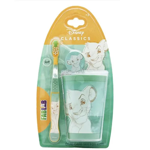 Disney FabLab Kids Soft Toothbrush with Cup,Simba Disney FabLab Kids Soft Toothbrush with Cup,Simba - Image 1