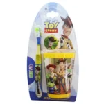 Disney FabLab Kids Soft Toothbrush with Cup,Toy Story