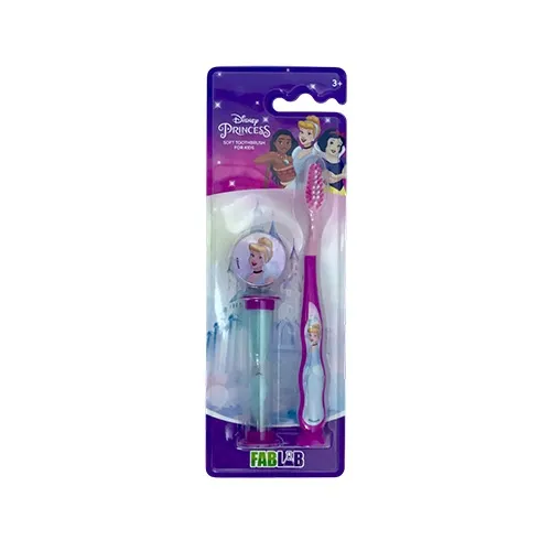 Disney FabLab Kids Toothbrush,Cinderella With Sand Timer Disney FabLab Kids Toothbrush,Cinderella With Sand Timer - الصورة 1