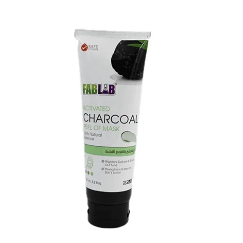 FabLab Activated Charcoal Peel-Off Mask 100ml , Deep Cleanse FabLab Activated Charcoal Peel-Off Mask 100ml , Deep Cleanse - Image 1
