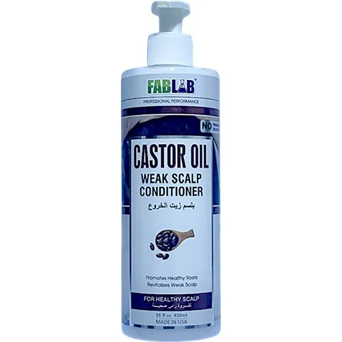 FabLab Castor Oil Weak Scalp Conditioner 450ml FabLab Castor Oil Weak Scalp Conditioner 450ml - Image 1