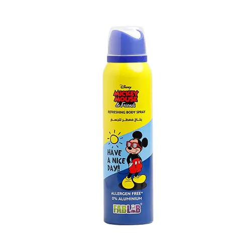 FabLab Kids Body Spray Mickey Mouse 150ml FabLab Kids Body Spray Mickey Mouse 150ml - الصورة 1