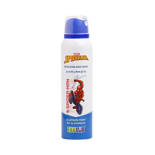 FabLab Kids Body Spray Spider Man 150ml FabLab Kids Body Spray Spider Man 150ml - Image 1