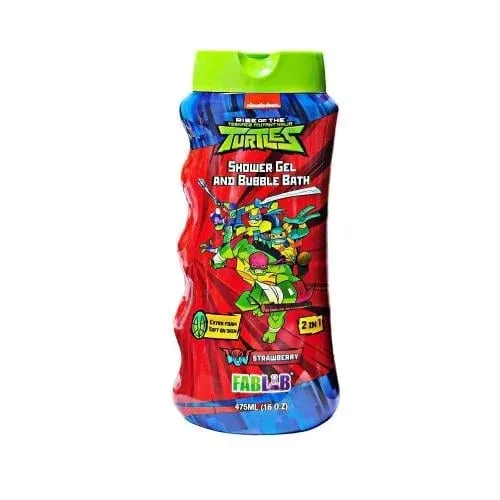 FabLab Ninja Shower Gel & Bubble Bath For Kids 475ml FabLab Ninja Shower Gel & Bubble Bath For Kids 475ml - Image 1