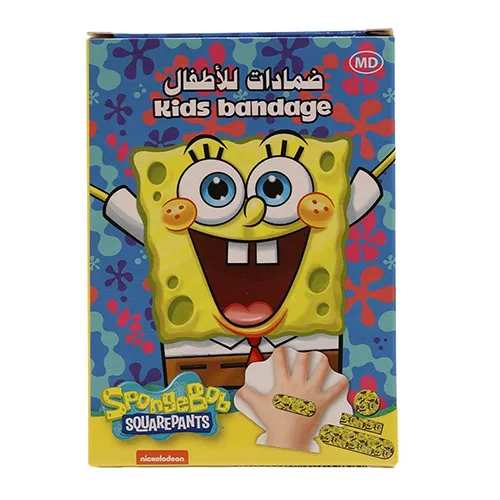 FabLab SpongeBob Kids Bandages 20 Pcs FabLab SpongeBob Kids Bandages 20 Pcs - Image 1