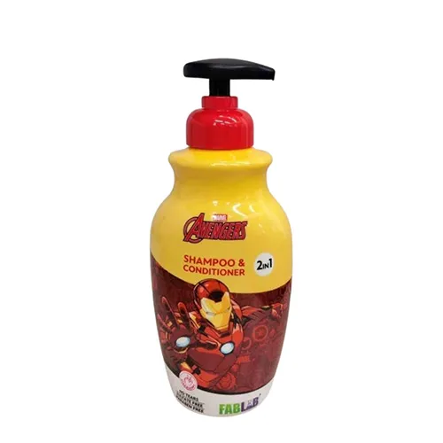 FabLab Strawberry Shampoo & Conditioner for Kids – Avengers 500ml FabLab Strawberry Shampoo & Conditioner for Kids – Avengers 500ml - Image 1