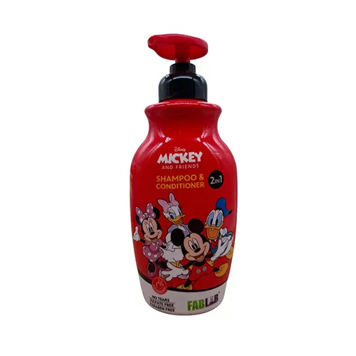 FabLab Strawberry Shampoo & Conditioner for Kids –Mickey 500ml FabLab Strawberry Shampoo & Conditioner for Kids –Mickey 500ml - Image 1