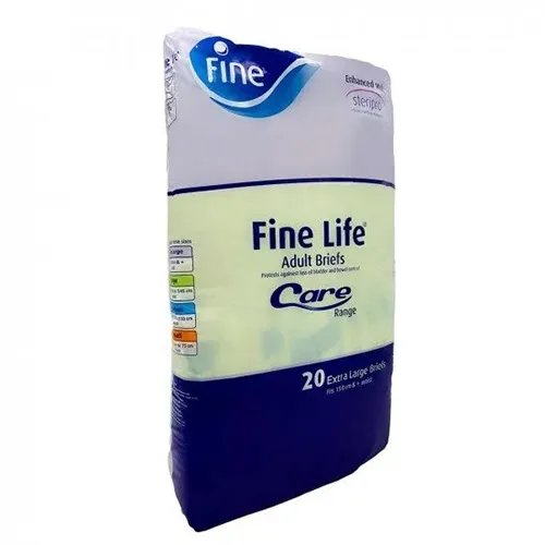Fine Care Adult Diaper For Heavy Incontinence, Extra Large, 20 pcs Fine Care Adult Diaper For Heavy Incontinence, Extra Large, 20 pcs - الصورة 1