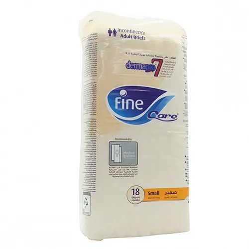 Fine Care Adult Diaper For Heavy Incontinence, Small, 18 pcs Fine Care Adult Diaper For Heavy Incontinence, Small, 18 pcs - الصورة 1