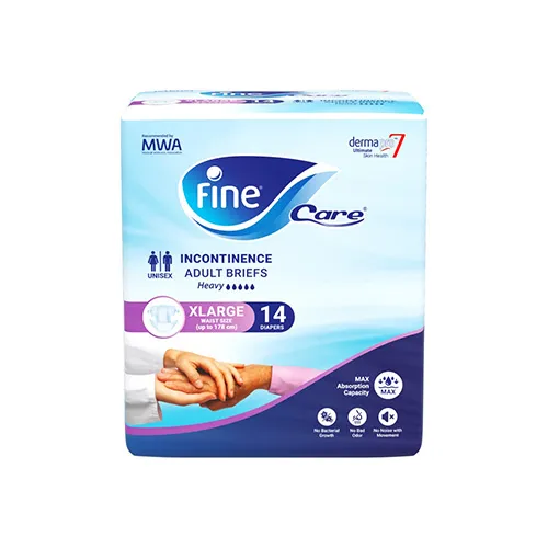 Fine Care Adult Diaper For Heavy Incontinence, X Large, 14 pcs Fine Care Adult Diaper For Heavy Incontinence, X Large, 14 pcs - الصورة 1