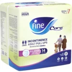 Fine Care Adult Diaper Pants For Normal To Heavy Incontinence, X Large, 14 pcs