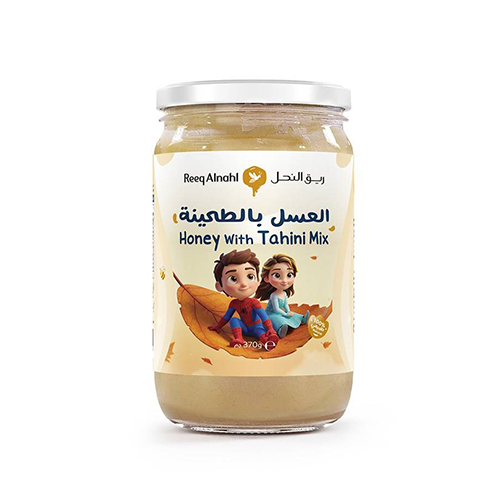 Honey and Tahini Mix for kid from Reeq Alnahl,375g Honey and Tahini Mix for kid from Reeq Alnahl,375g - Image 1