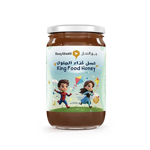 Kings Food Honey for kids from Reeq Alnahl, 500g Kings Food Honey for kids from Reeq Alnahl, 500g - Image 1