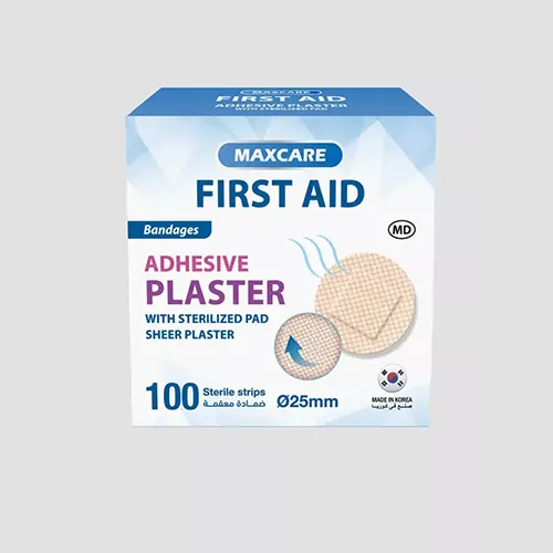 Max Care Round Bandages 100 Pcs Max Care Round Bandages 100 Pcs - Image 1