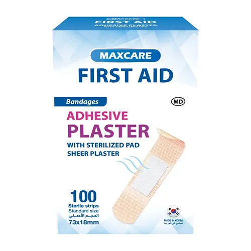 Max Care Standard Bandages 100 Pcs Max Care Standard Bandages 100 Pcs - الصورة 1