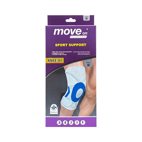 Move On Sports Knee Support Brace 01-Medium Move On Sports Knee Support Brace 01-Medium - الصورة 1