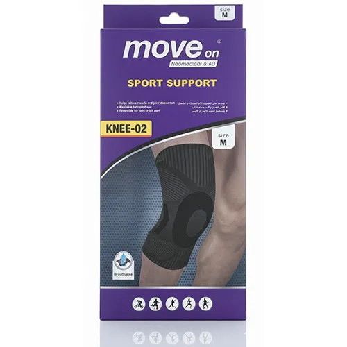 Move On Sports Knee Support Brace 02-Medium Move On Sports Knee Support Brace 02-Medium - الصورة 1