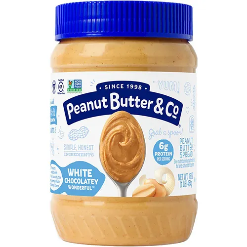 Peanut Butter & Co. With white chocolate , High in Protein From Dream, 454g 1 Peanut Butter & Co. With white chocolate , High in Protein From Dream, 454g - Image 1