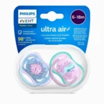 Philips Avent Ultra Air Pacifiers, 2 pack, 085/61