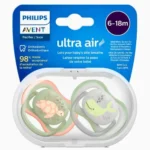 Philips Avent Ultra Air Pacifiers, 2 pieces, 085/60