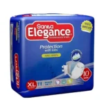 Sanita Elegance Adult Incontinence Briefs, X Large, 10 pcs