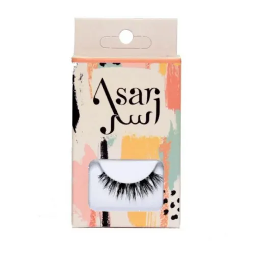 Single Layer False Eyelashes by Asar, 1 Piece Single Layer False Eyelashes by Asar, 1 Piece - Image 1