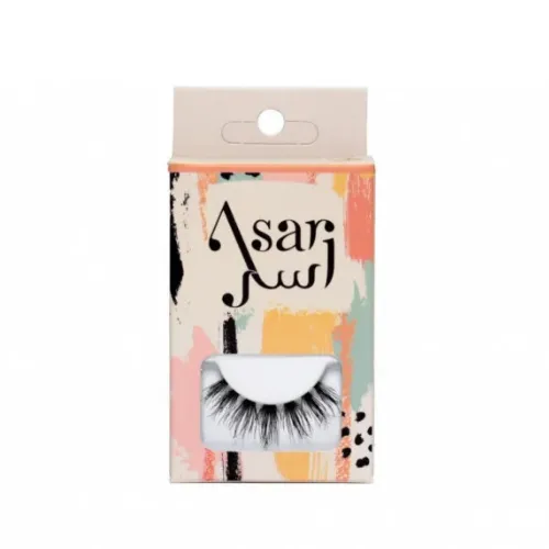 Single Layer False Eyelashes by Asar, No 2,1 Piece Single Layer False Eyelashes by Asar, No 2,1 Piece - Image 1
