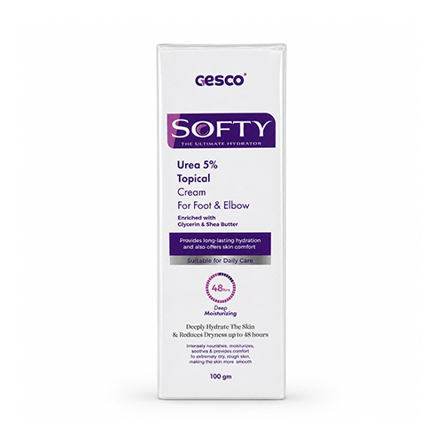 Softy Urea 5% Skin Nourishing Topical Cream for Elbows and Feet, 100g 1 Softy Urea 5% Skin Nourishing Topical Cream for Elbows and Feet, 100g - Image 1