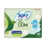 Sofy Olive Oil Moisturizer Cotton Pads, Maxi Thick, Normal, 10 pcs